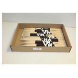 9 PAIR OF VIC FIRTH DRUMSTICKS