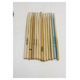 17 DRUMSTICKS, VARIOUS MAKERS