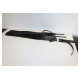 6 BLACK LEATHER STRAPS