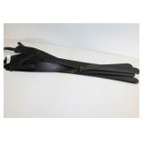 6 BLACK LEATHER STRAPS