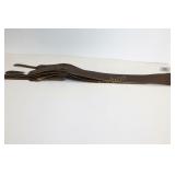 7 BROWN LEATHER STRAPS