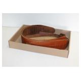 5 BROWN LEATHER STRAPS