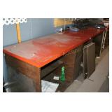 3 DOOR OAK STORAGE UNIT