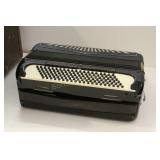 BLACK ACCORDION IN CASE