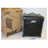 PEAVEY MAX 100 BASS AMPLIFIER WITH BOX