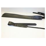 6 BLACK LEATHER STRAPS