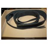 5 BLACK LEATHER STRAPS
