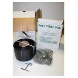2 BOXES OF PLASTIC STRAPS AND TIES