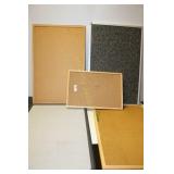 5 CORK BOARDS