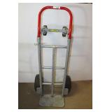 HEAVY DUTY 2 WHEEL CART WITH WHEELS TO LAY DOWN