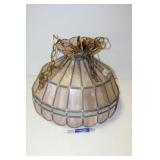 STAINED GLASS HANGING LAMP
