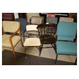 LARGE GROUP OF VARIOUS CHAIRS