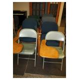 5 SETS OF 2 MATCHING CHAIRS