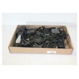 BOX OF 9 YAMAHA FOOT PEDALS AND CORDS