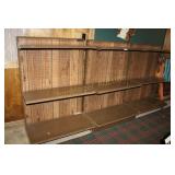 4 SMALL GONDOLA SHELVING UNITS