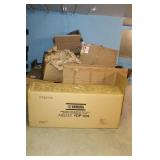 LARGE GROUPING OF PACKING MATERIALS AND BOXES