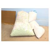 5 BAGS OF STYROFOAM PACKING PEANUTS
