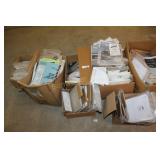 7 BOXES OF VARIOUS MANUALS