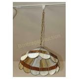 CONE SHAPED SLAG TRACK LIGHT SLAG GLASS LAMP