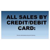 CREDIT/DEBIT PAYMENT ONLY: