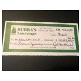 $100 FOR BULK PRODUCT FROM BUBBA