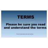TERMS:  *Read, but don