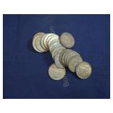 20 FRANKLIN HALF DOLLARS