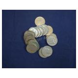 22 FRANKLIN HALF DOLLARS