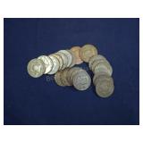 20 - 1949 FRANKLIN HALF DOLLARS
