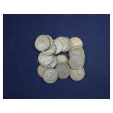 22 - 1952 FRANKLIN HALF DOLLARS