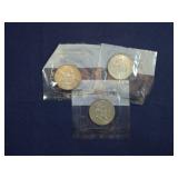 3 -40% KENNEDY HALF DOLLARS