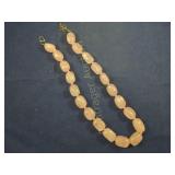 STRAND OF ROSE QUARTZ BEADS