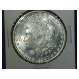 6 MORGAN SILVER DOLLARS 