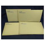 (4) US MINT UNC. COIN SETS: 1980, 1981