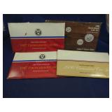 (4) US MINT UNC. COIN SETS: