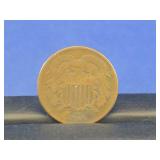 1864 US 2 CENT PIECE