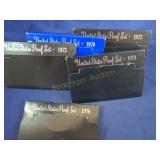 (5) US MINT PROOF SETS: 1970, (2) 1973, 