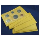 (6) 1969 CANADA UNC. COIN SETS