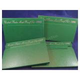 (4) US MINT PROOF SETS: 1995, 1996, 1997, 1998