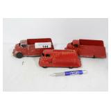3 SLIK TOYS TRUCKS