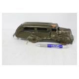 VINTAGE PRESSED STEEL MILITARY AMBULANCE