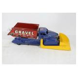MARX GRAVEL DUMP TRUCK WITH SCOOP