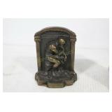 "THE THINKER" CAST IRON BOOK ENDS
