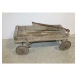 ANTIQUE WOODEN WAGON