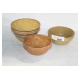 7 STRIPED MIXING BOWLS