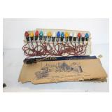 ASSORTMENT OF VINTAGE CHRISTMAS LIGHTS