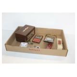 HARMONICAS, TIN TYPES, SILVER PIECES