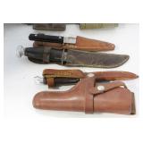 US MILITARY KNIVES, HOLSTERS