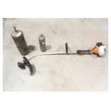 ECHO GAS WEED TRIMMER AND 2 GAS TANKS