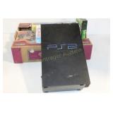 PS2 AND COLLECTION OF VHS TAPES